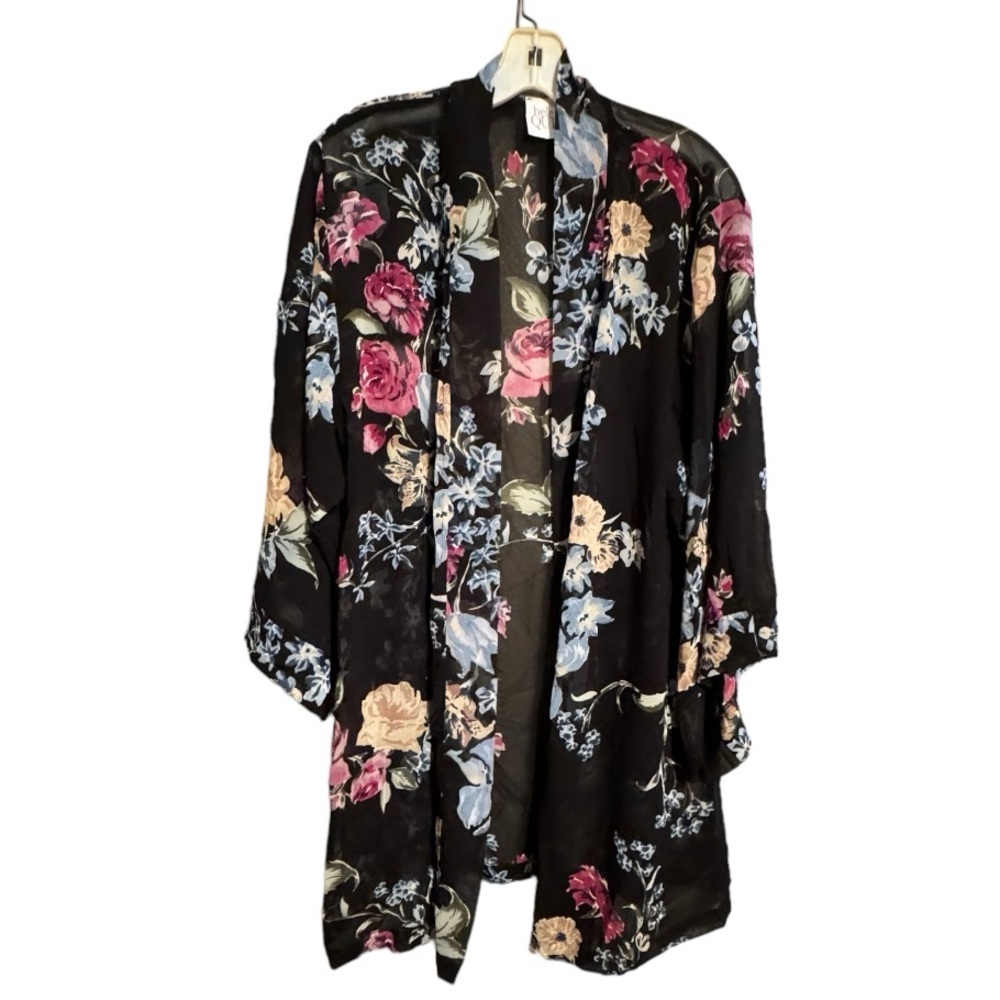 Helena Quinn Sheer Floral Kaftan‎